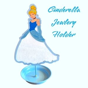 Cinderella Blue Earring Holder